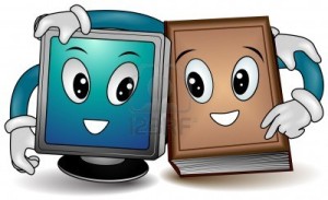 ORDENADOR Y LIBRO
