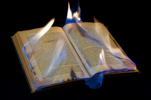 QUEMA DE LIBROS