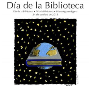 Cartel Día Biblioteca 2013