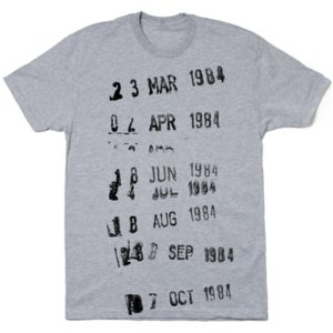 Camiseta inspirada en las 'fichas canguro'