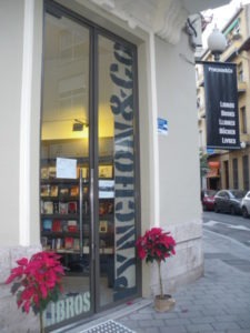 Entrada librería Pynchon