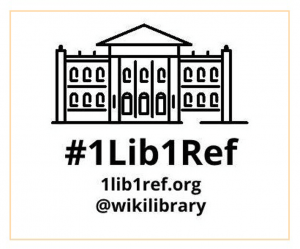 #1lib1ref wikipedia