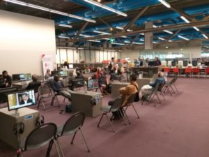 Biblioteca Centro Pompidou interior