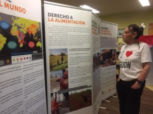 Agenda2030 Biblioteca Exposición Hambre y Seguridad Alimentaria en colaboración con Global Humanitaria Biblioteca Pública Alfonso Camín de Roces