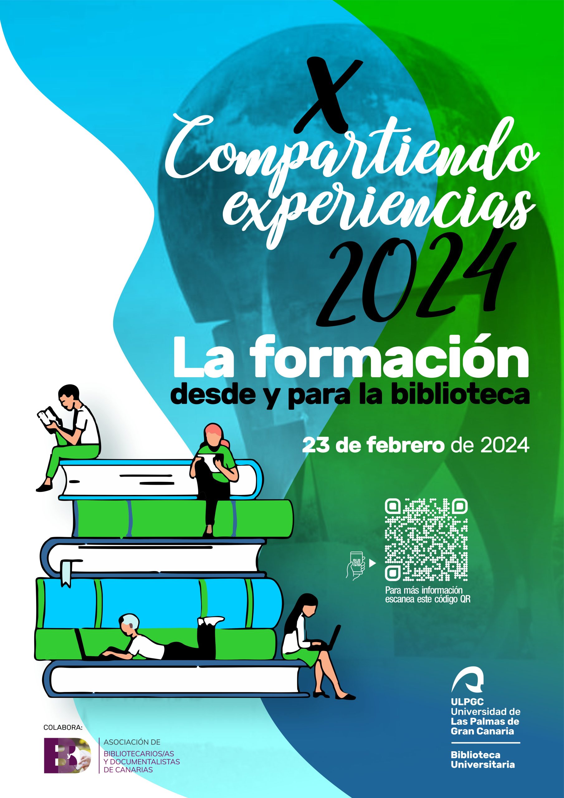 X edición Compartiendo experiencias” en la Biblioteca de la Universidad de Las Palmas de Gran Canaria