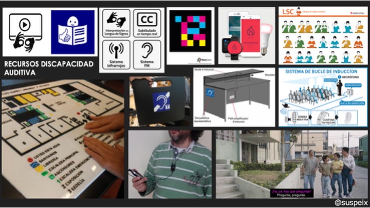 Recursos y materiales de apoyo discapacidad auditiva